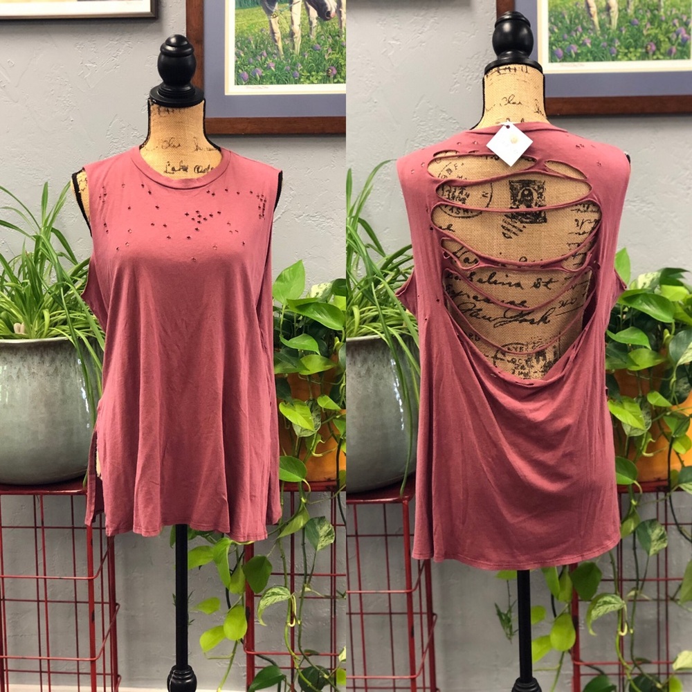 Open Back Tank